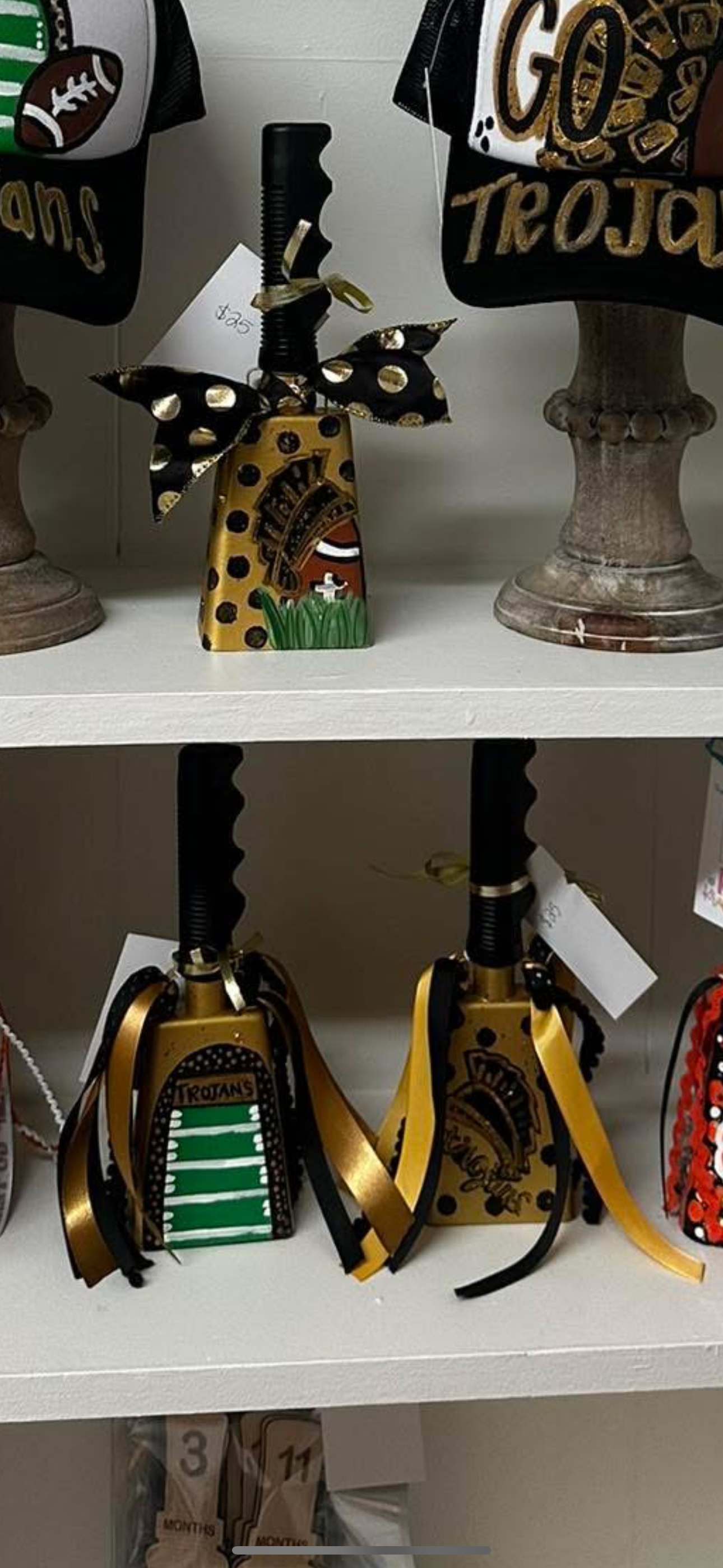 Hand Painted Cow Bells