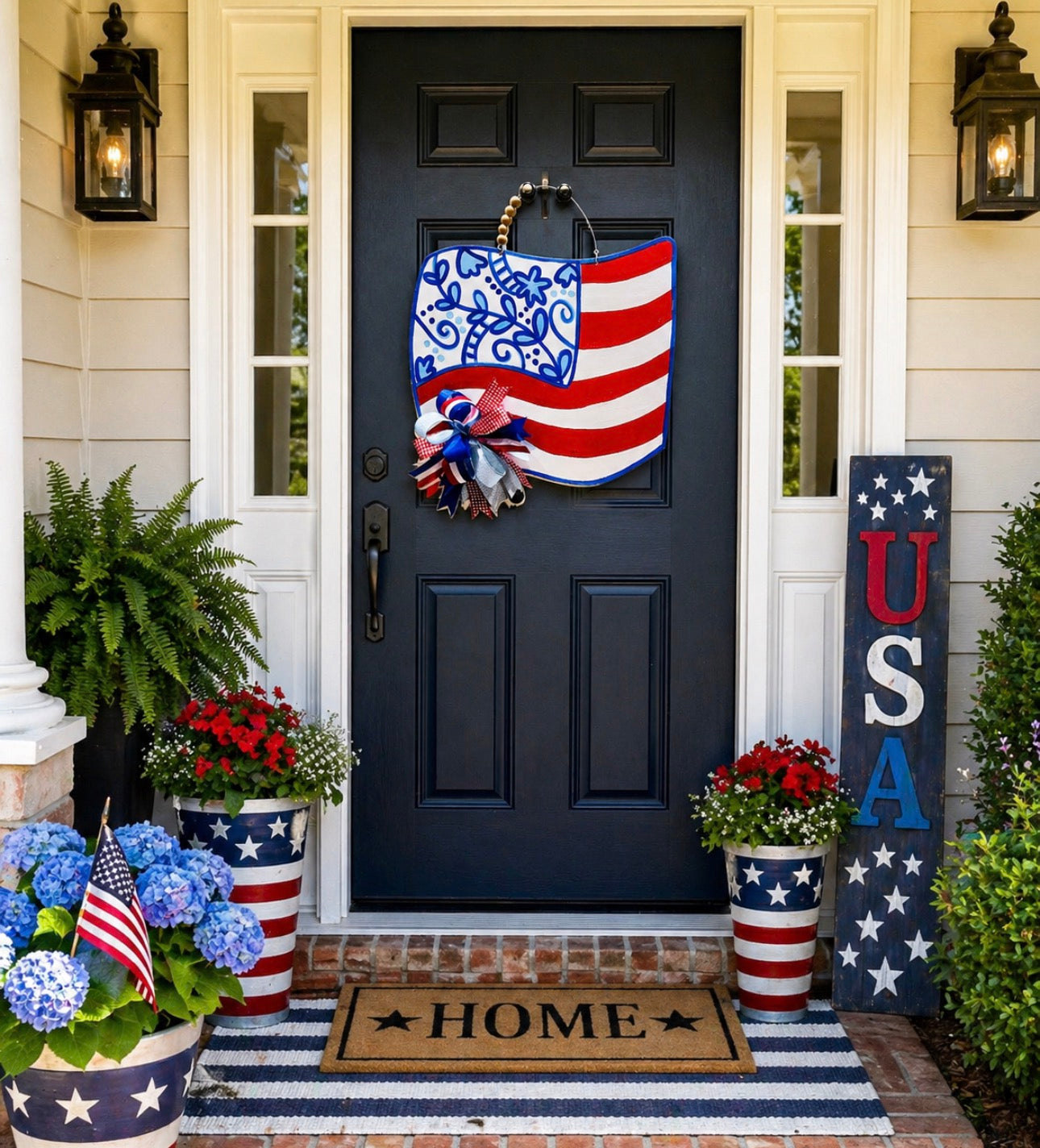 Flag Door Hanger