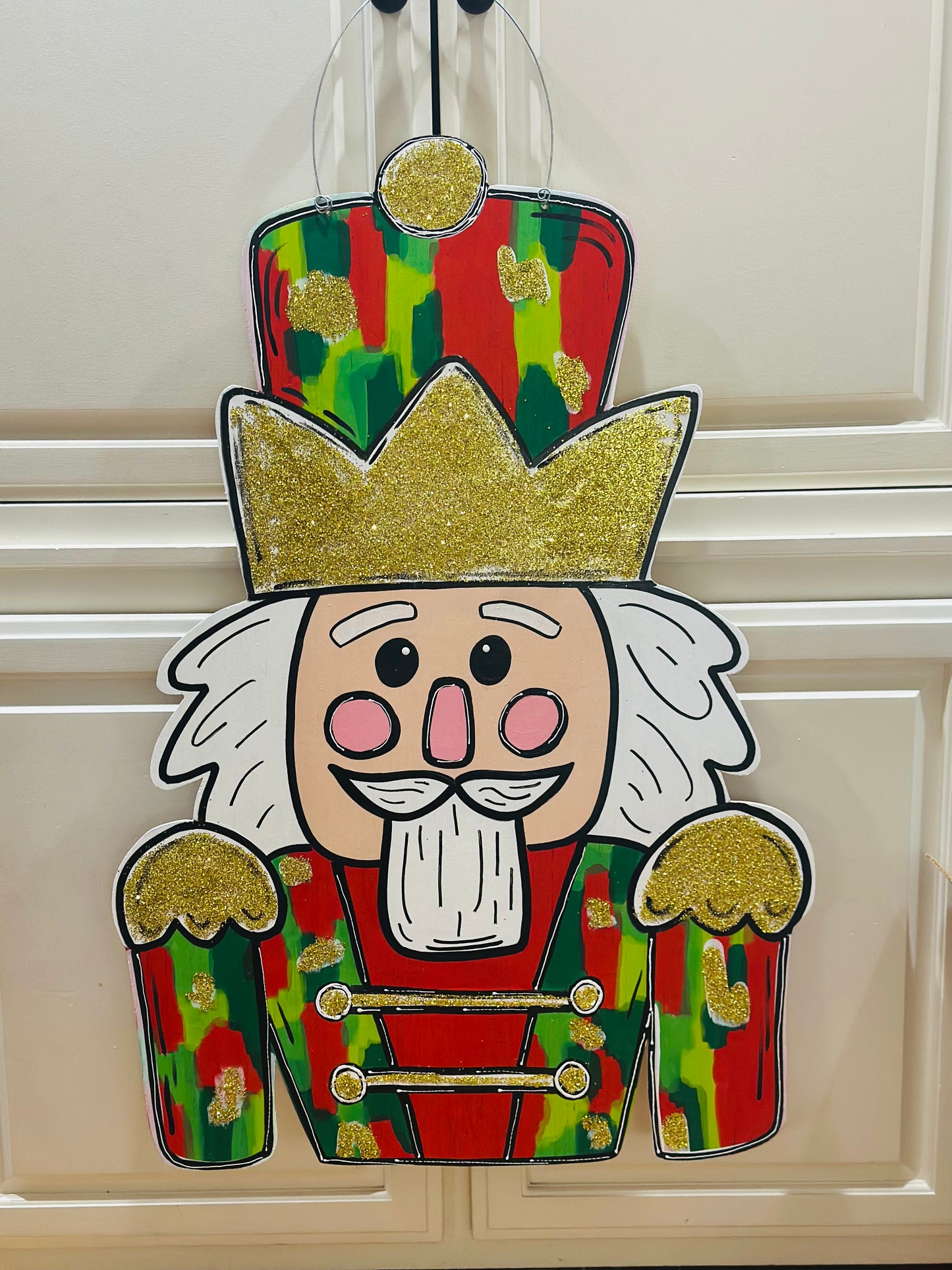 Nutcracker Door Hanger