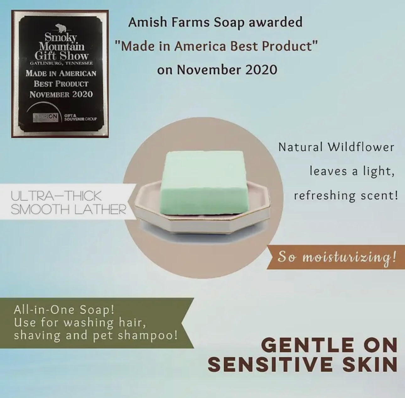 Amish Farms Bar Soap