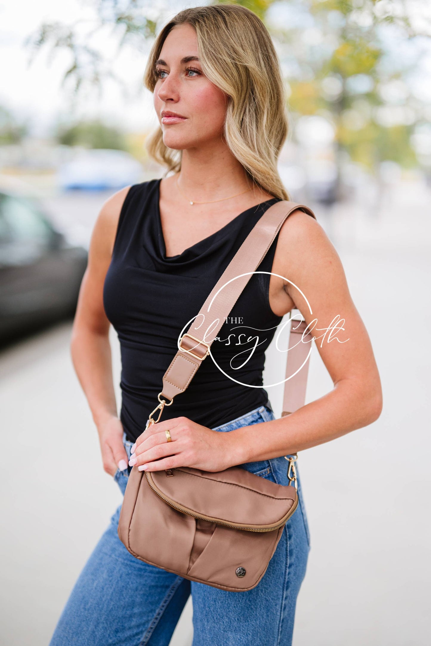 Harper Moon Crossbody - Mocha