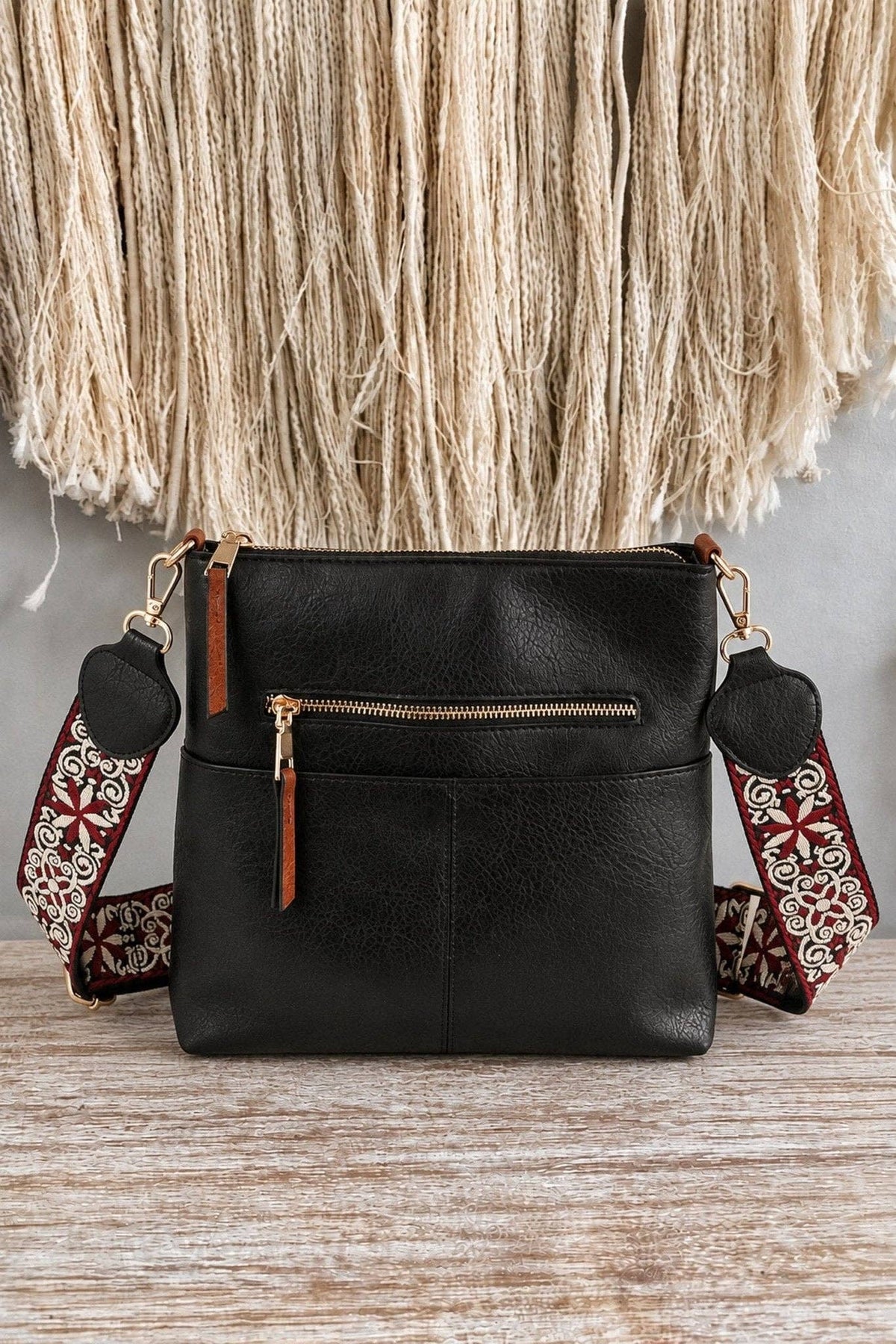 Elena Guitar Strap Crossbody Bag