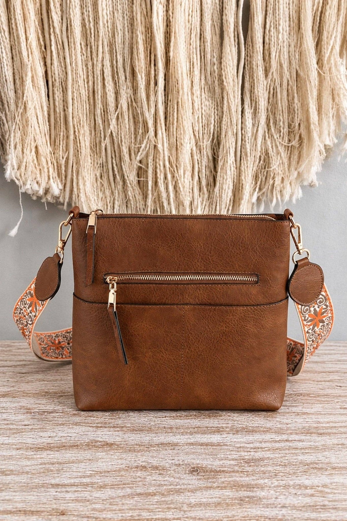 Elena Guitar Strap Crossbody Bag