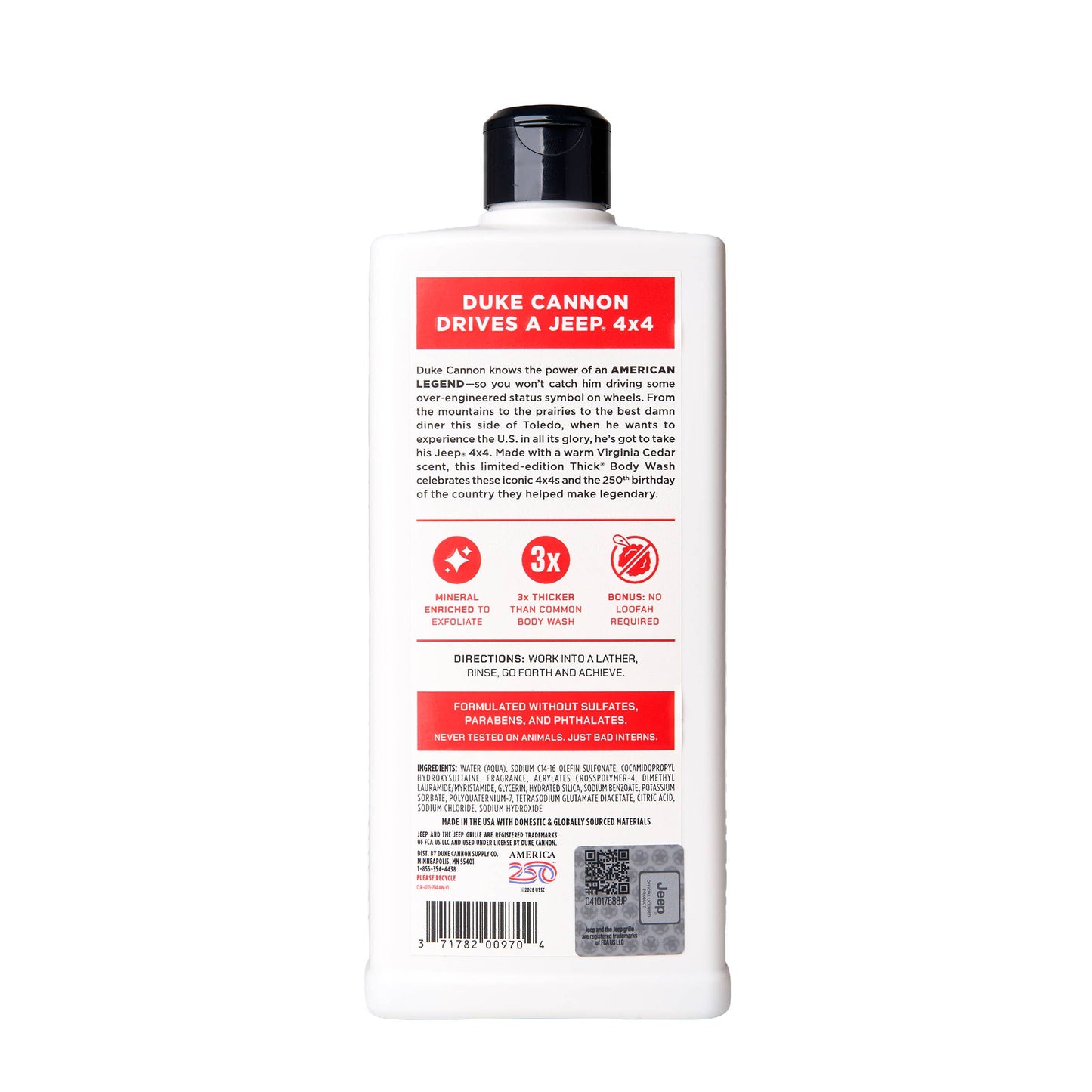 Jeep® Brand Body Wash - American Legend