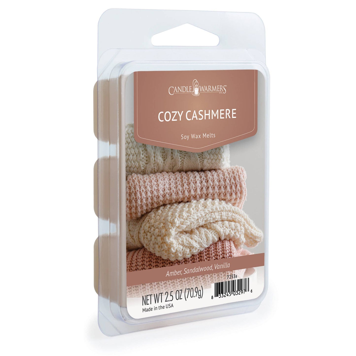 2.5 oz Wax Melt Cozy Cashmere