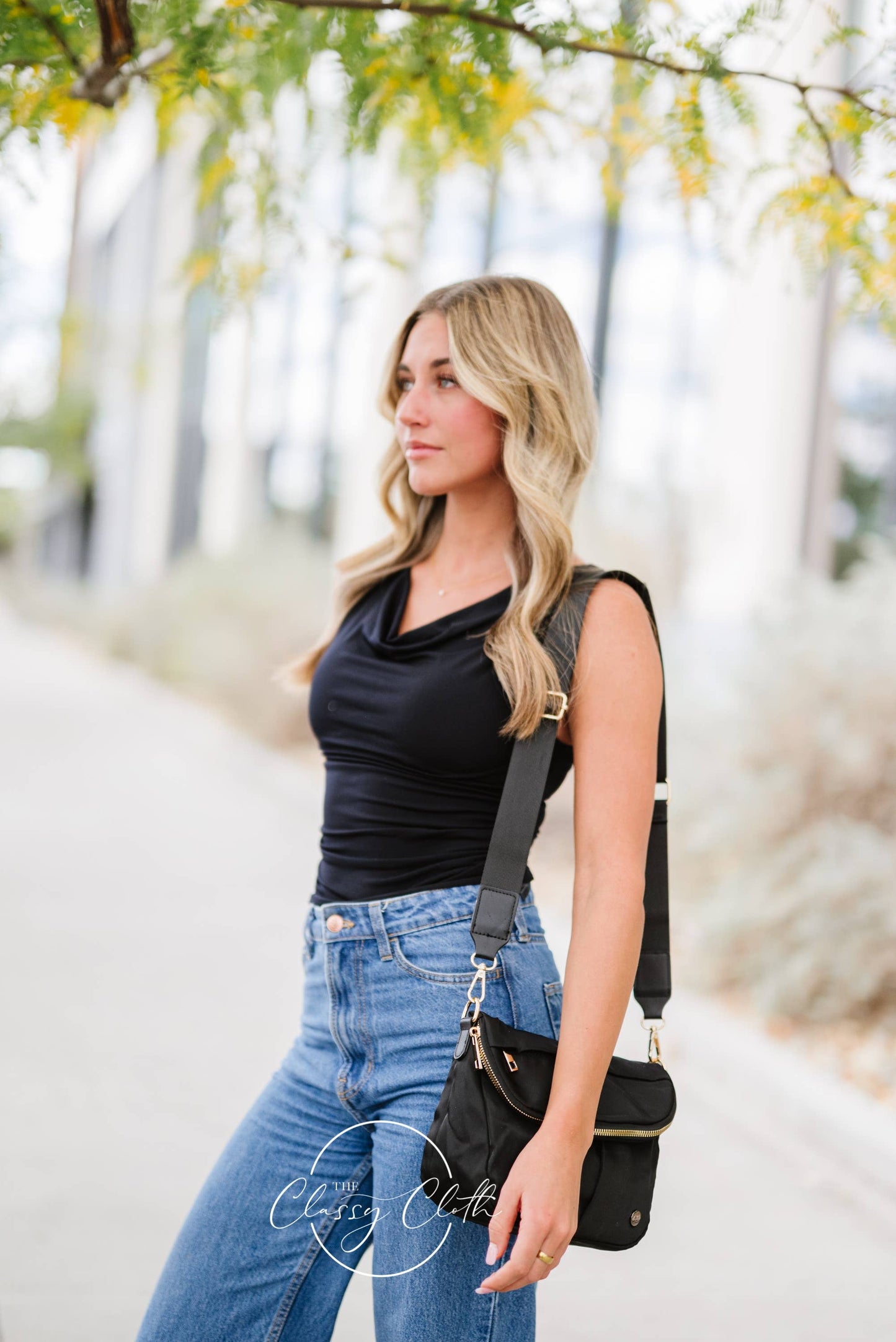 Harper Moon Crossbody - Black