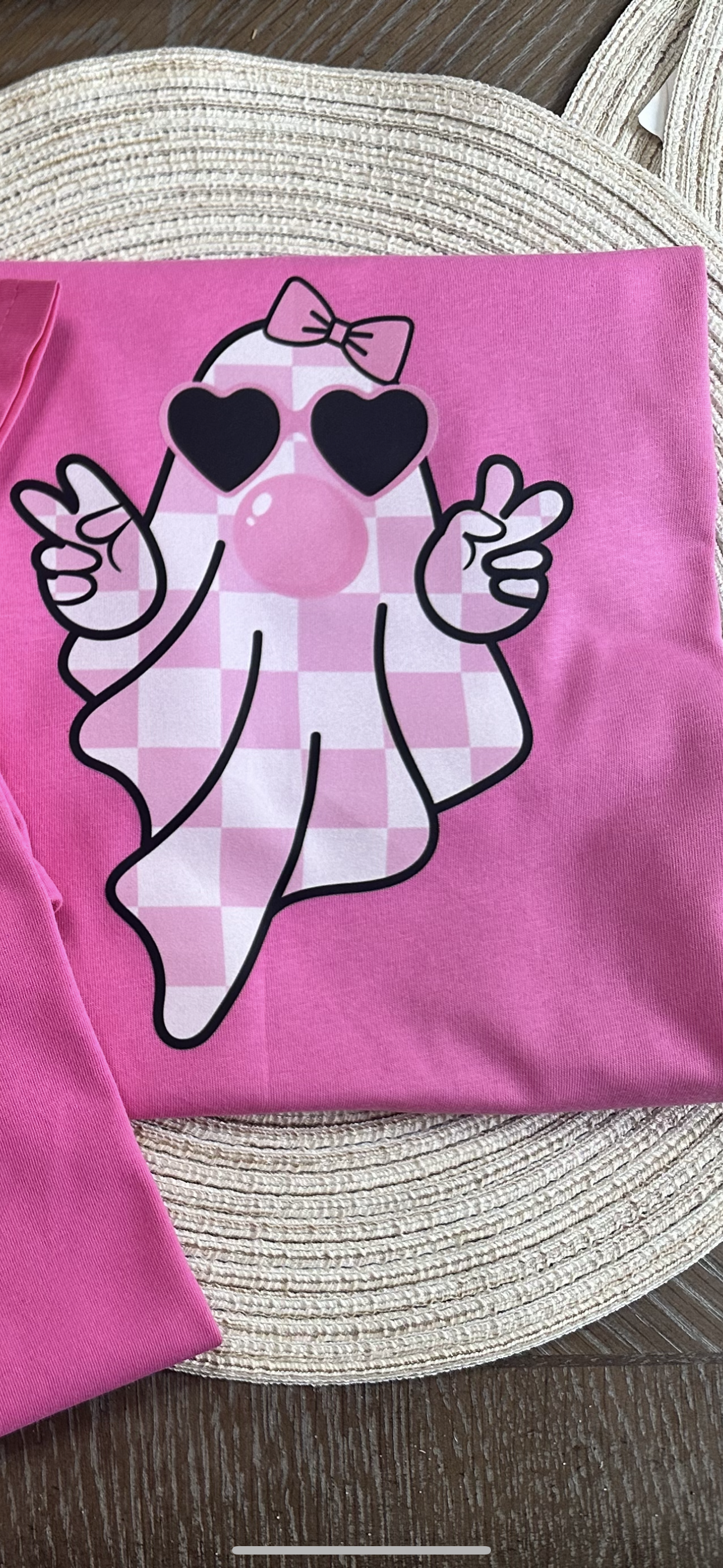 Pink Ghost Tee