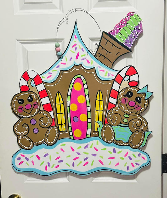 Candy House Door Hanger