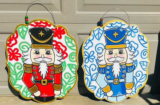 Nutcracker Door Hanger