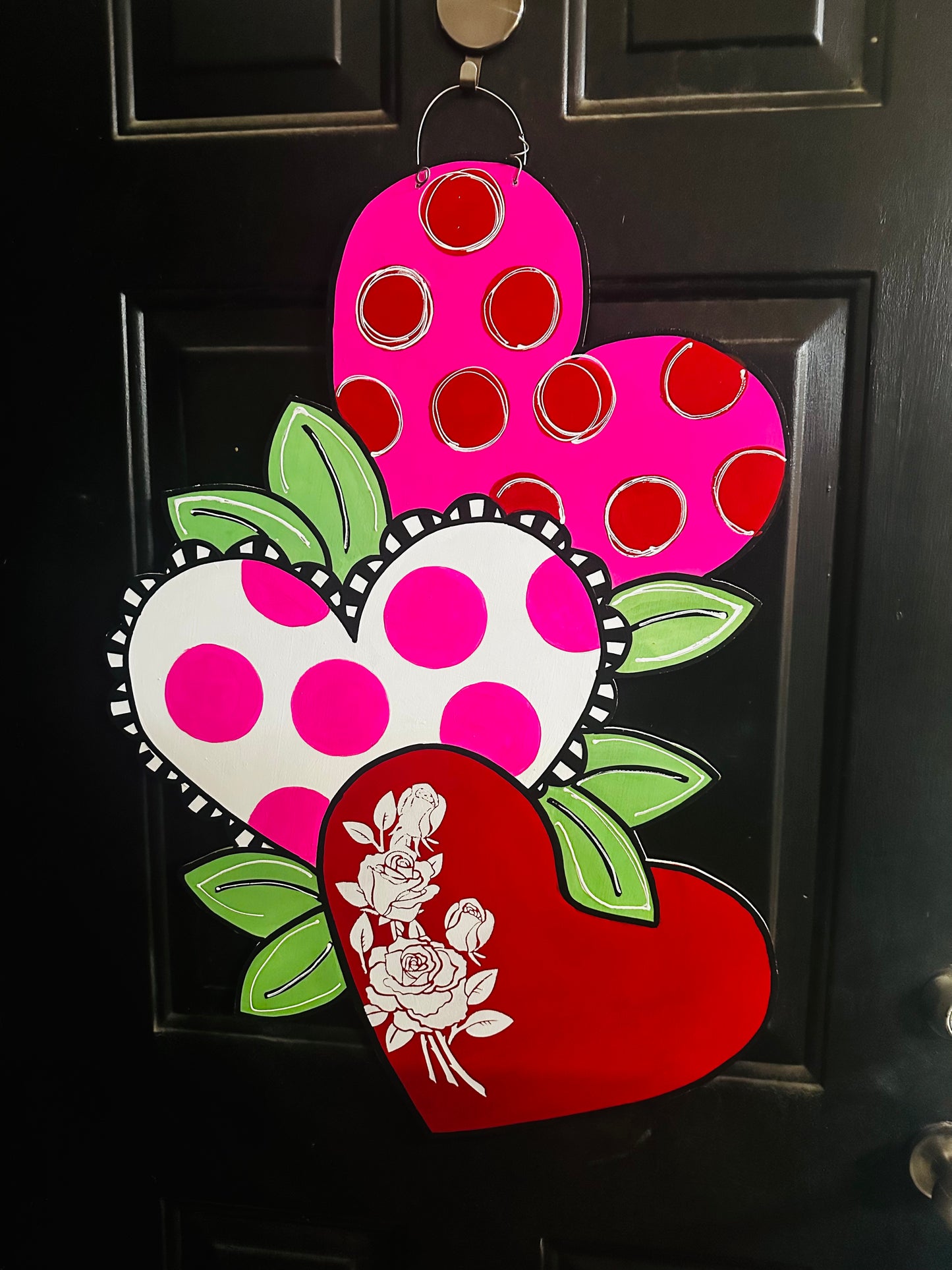 Valentines Heart Door Hanger