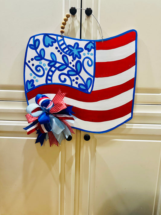 Flag Door Hanger
