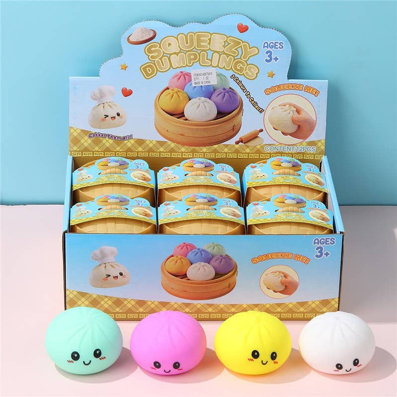 Pressure Squishy Toy Dumplings