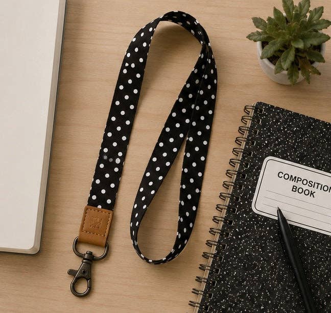 Polka Dot Lanyard