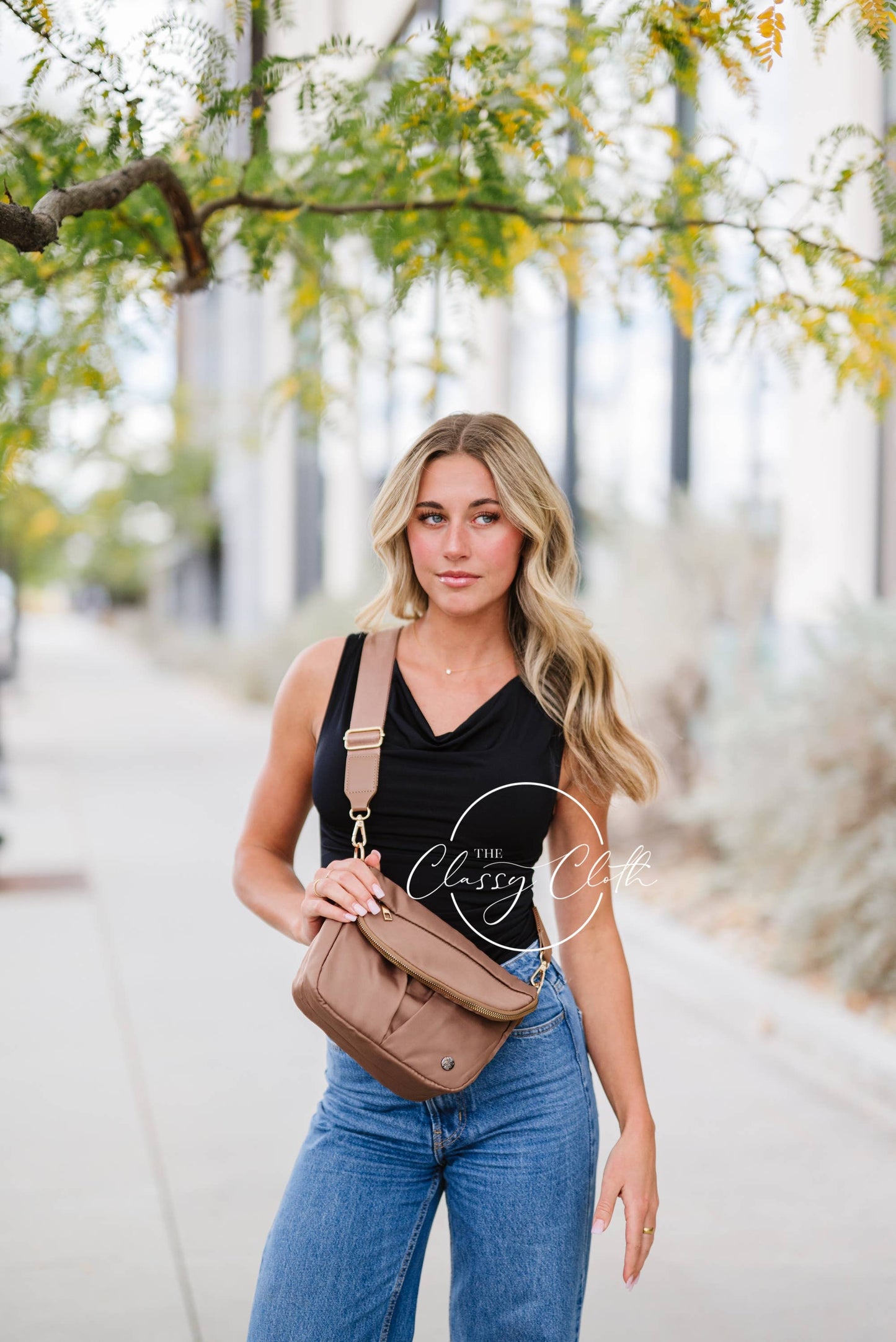 Harper Moon Crossbody - Mocha