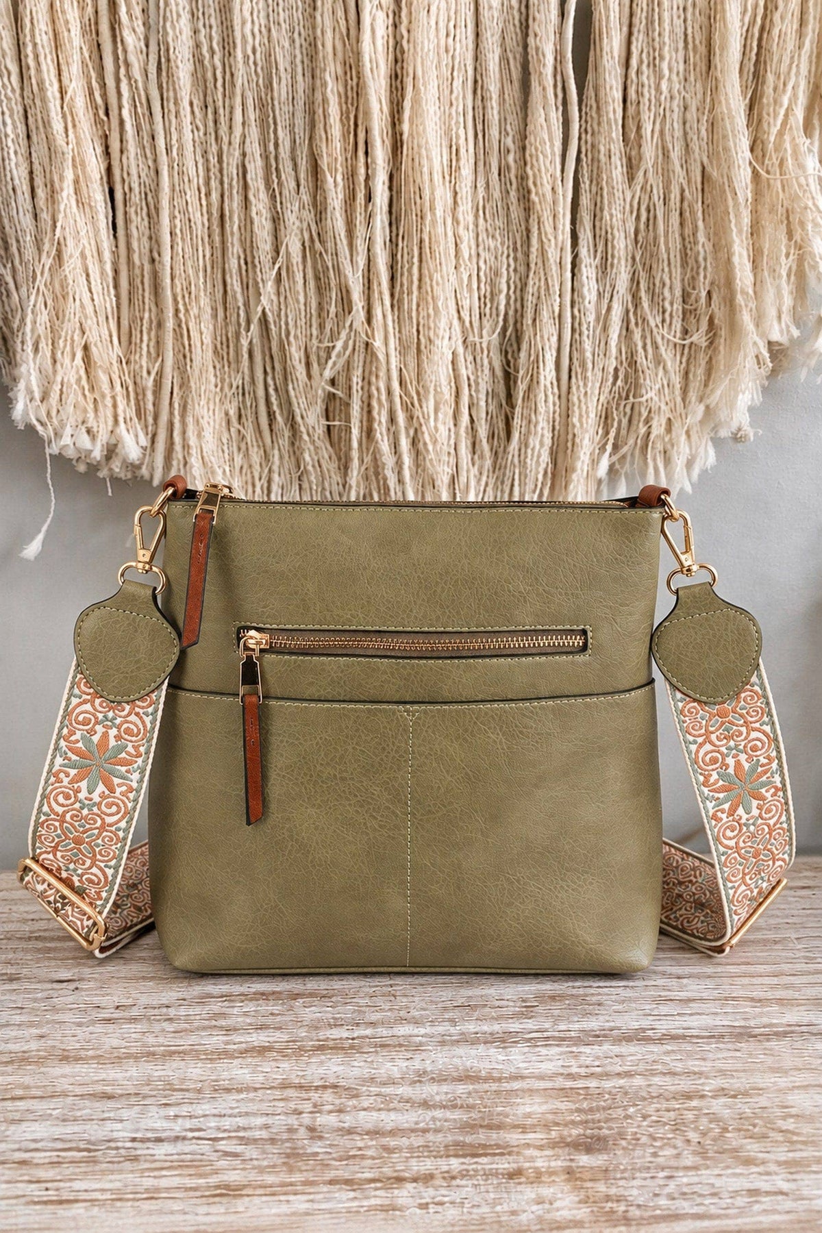 Elena Guitar Strap Crossbody Bag