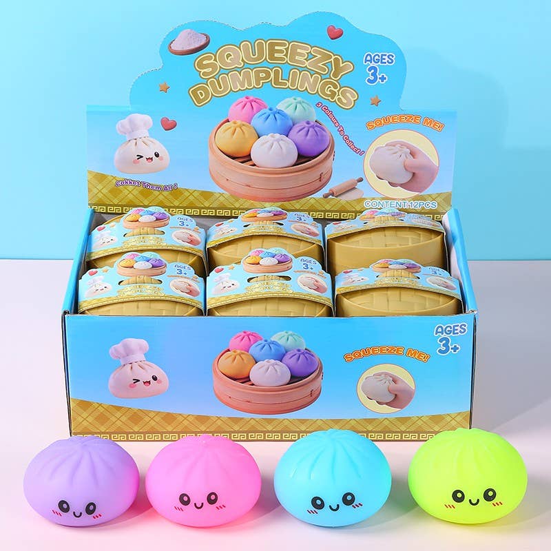 Pressure Squishy Toy Dumplings